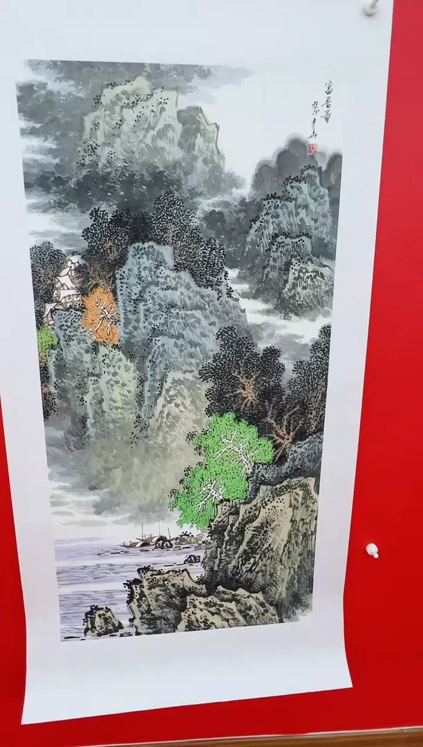 国画画都老张-书法绘画作品-甄选国画书法绘画