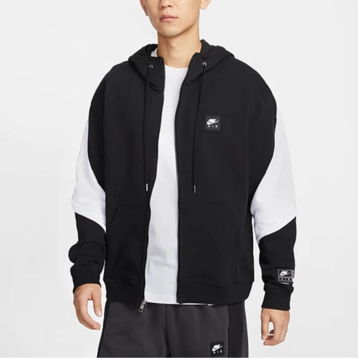 NIKE/耐克男AIRHOODE25新款休闲拼接潮流夹克HJ0637-010