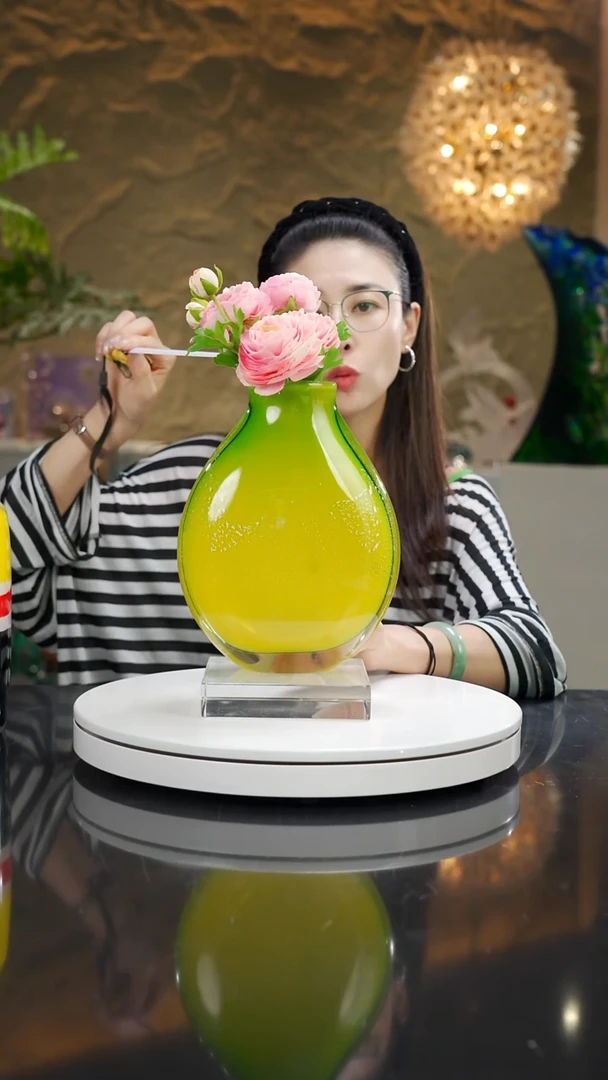 琉璃井**儿仿真花-陆莲12只
