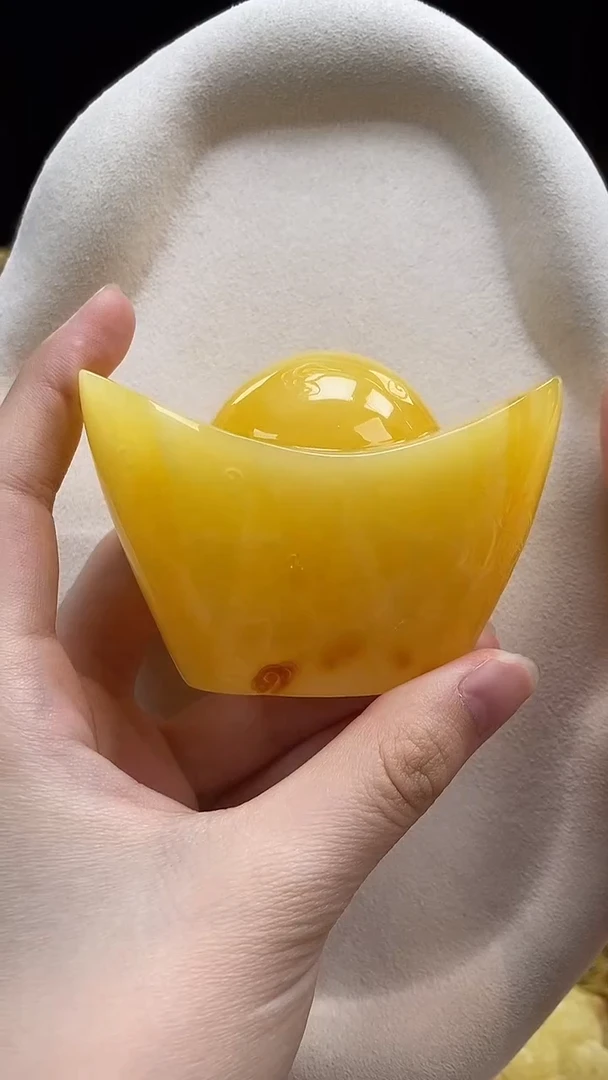 琥珀颈饰未镶嵌吊坠