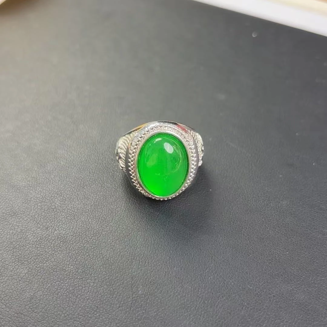 翡翠戒指大单面E10