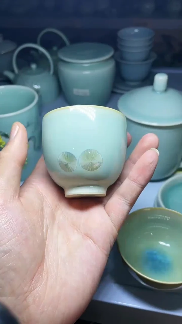 【闪购商品】纯手工 限时福利放漏 慧仙青瓷