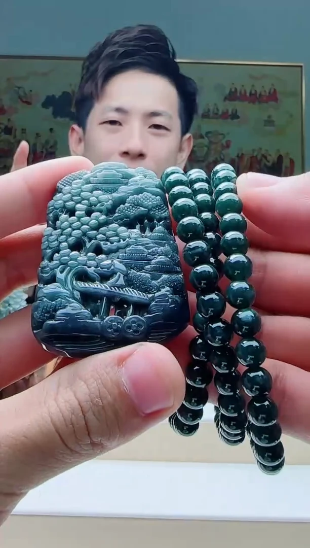 【闪购商品】翡翠颈饰未镶嵌11111111