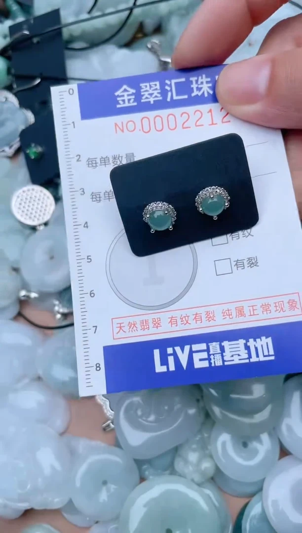 翡翠未镶嵌颈饰2212.....