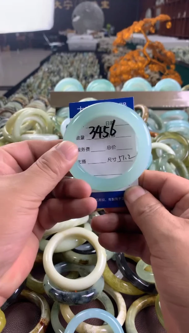 未镶嵌蛇纹石玉手镯3456