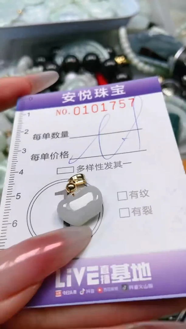 【闪购商品】翡翠颈饰未镶嵌闪购0101757