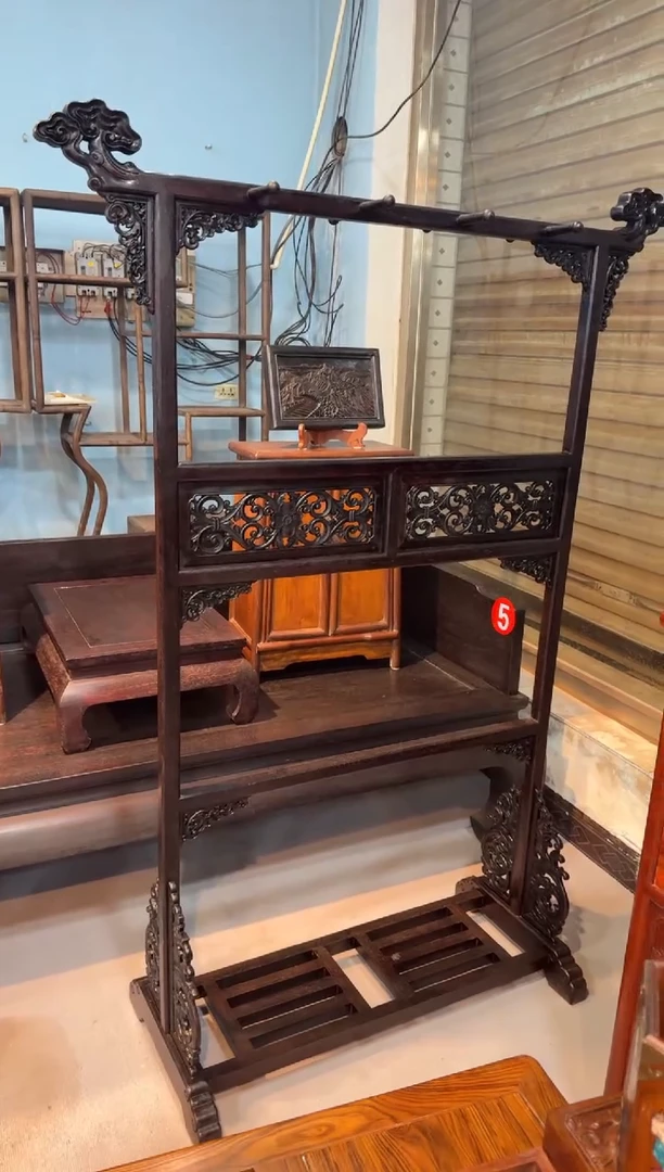 木紫檀  大衣架