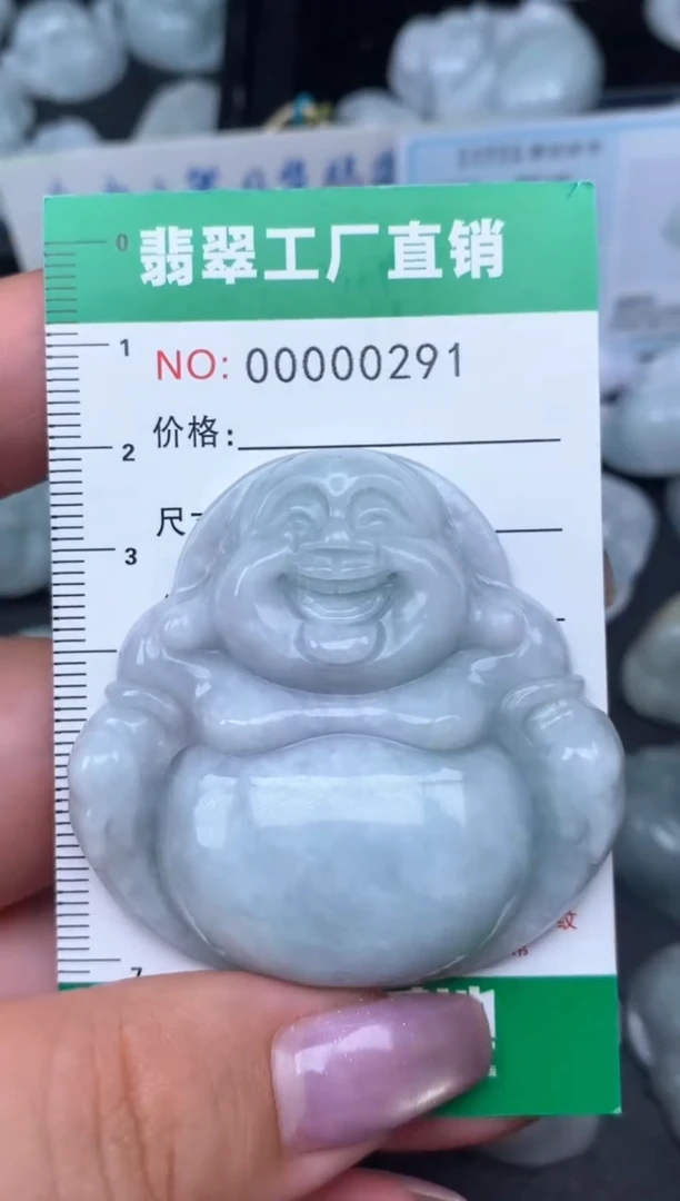 翡翠未镶嵌颈饰缅甸天然A货翡翠0291