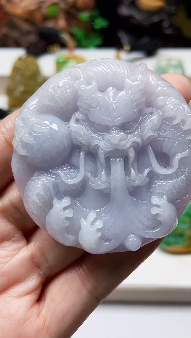 颈饰未镶嵌翡翠翡翠A货