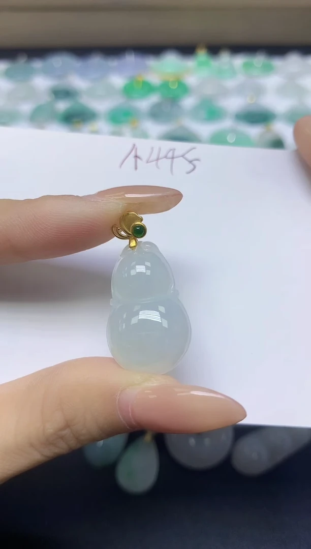 颈饰未镶嵌翡翠天然缅甸A货翡翠百元以上9元证书费自理