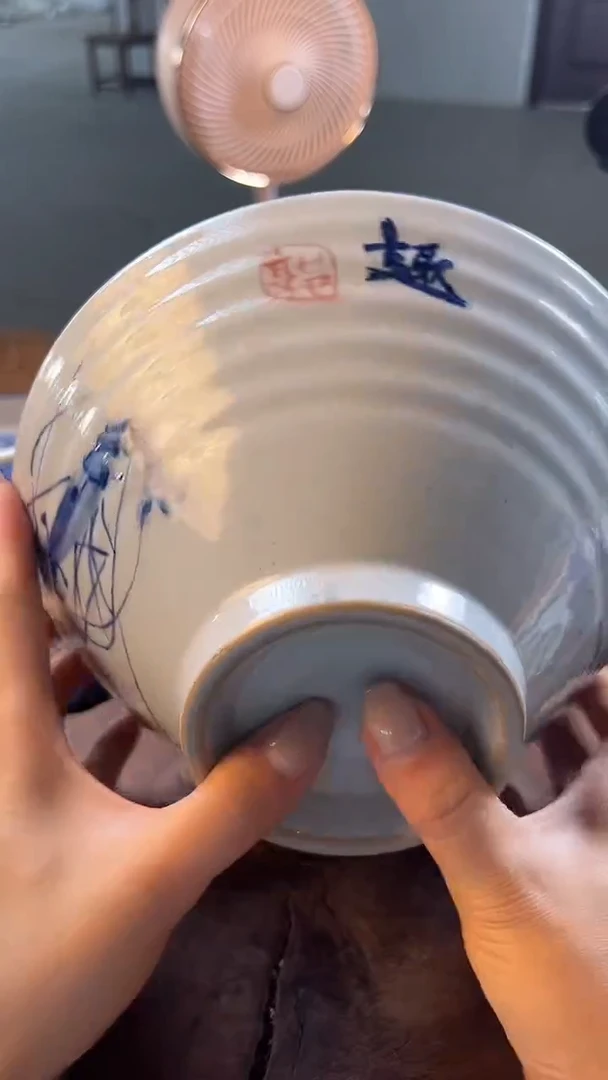 碗S962老陶泥斗笠碗