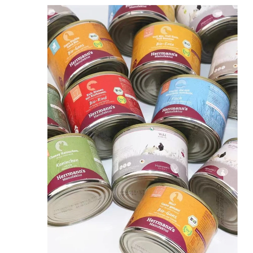领养之家 德国Herrmanns赫尔曼有机纯肉猫全价湿粮罐罐头主食罐猫