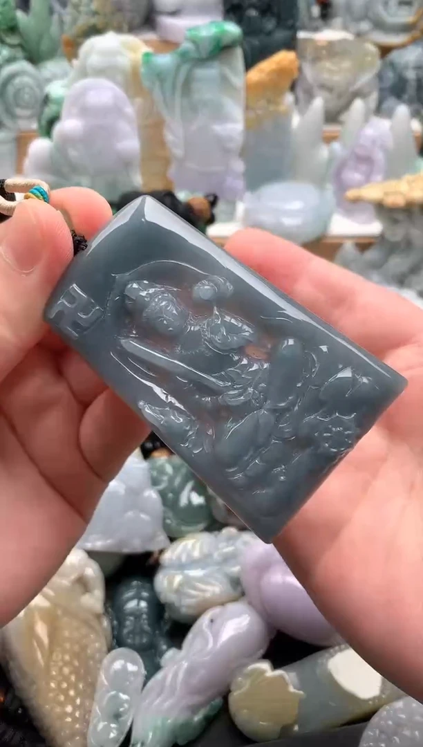 吊坠(不含链)未镶嵌翡翠1