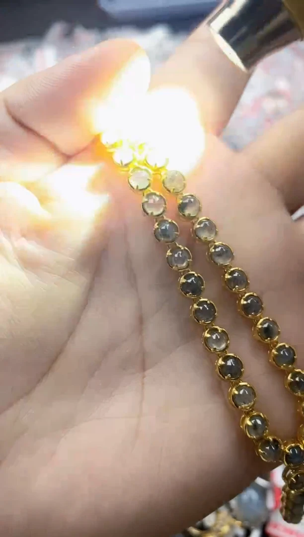 翡翠戒指银S925镶嵌7777     9