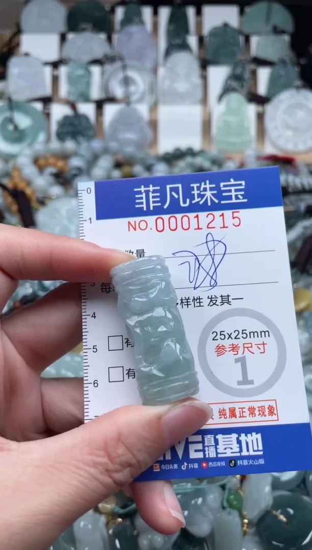 翡翠未镶嵌颈饰00..1215