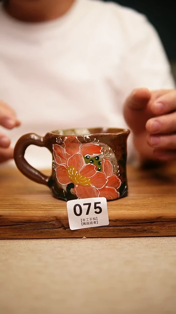 @@陶园瓷舍@@纯手工手绘@高温釉下彩