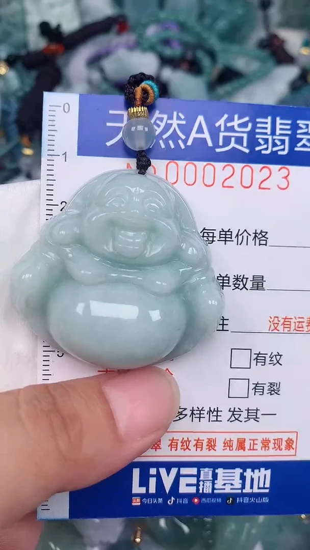 翡翠未镶嵌颈饰...0002023