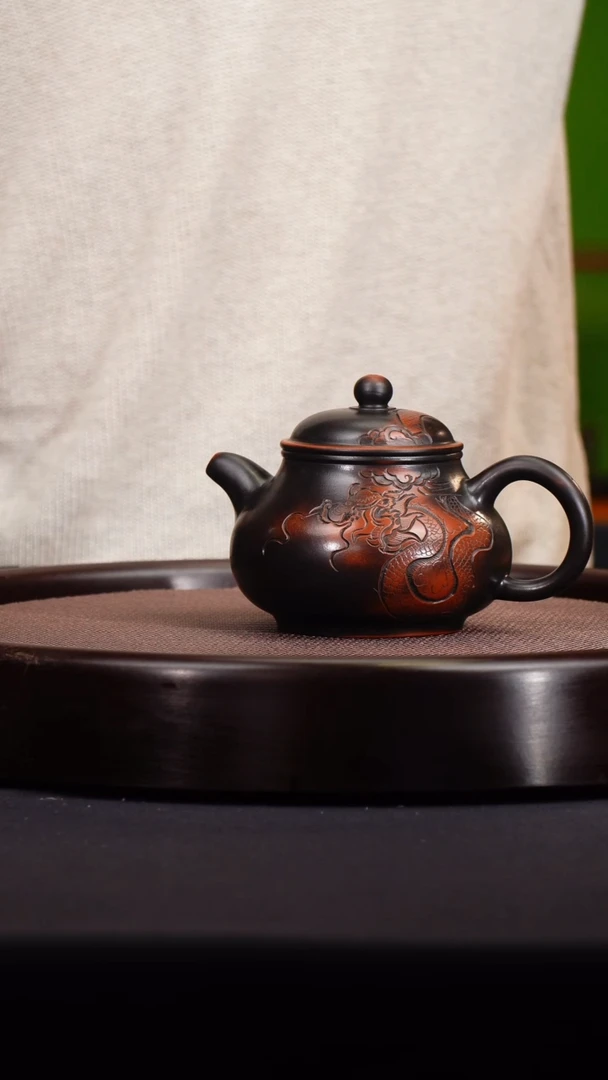 茶壶紫砂宜兴紫砂原矿壶