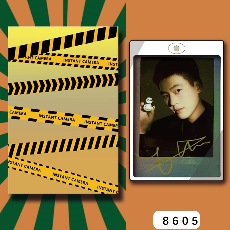 D8605【欧豪】 正品拍立得照片 金属