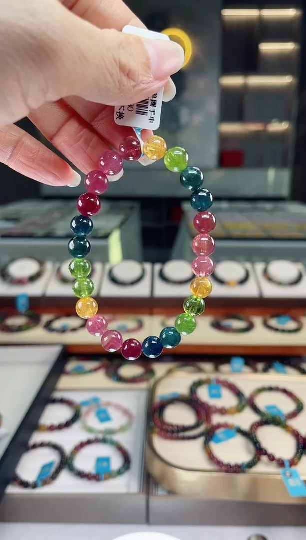 【闪购商品】碧玺单圈手串未镶嵌（多样性发一条）Q