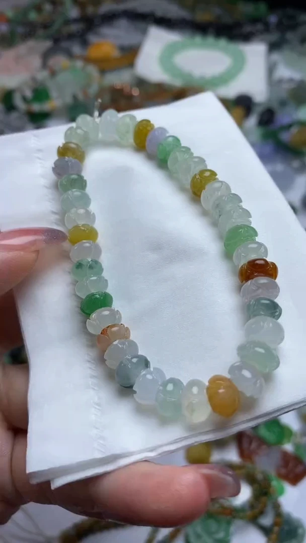 定制翡翠未镶嵌毛货定制不退不换