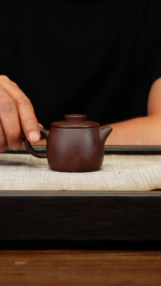 茶壶紫砂老紫泥小巨轮