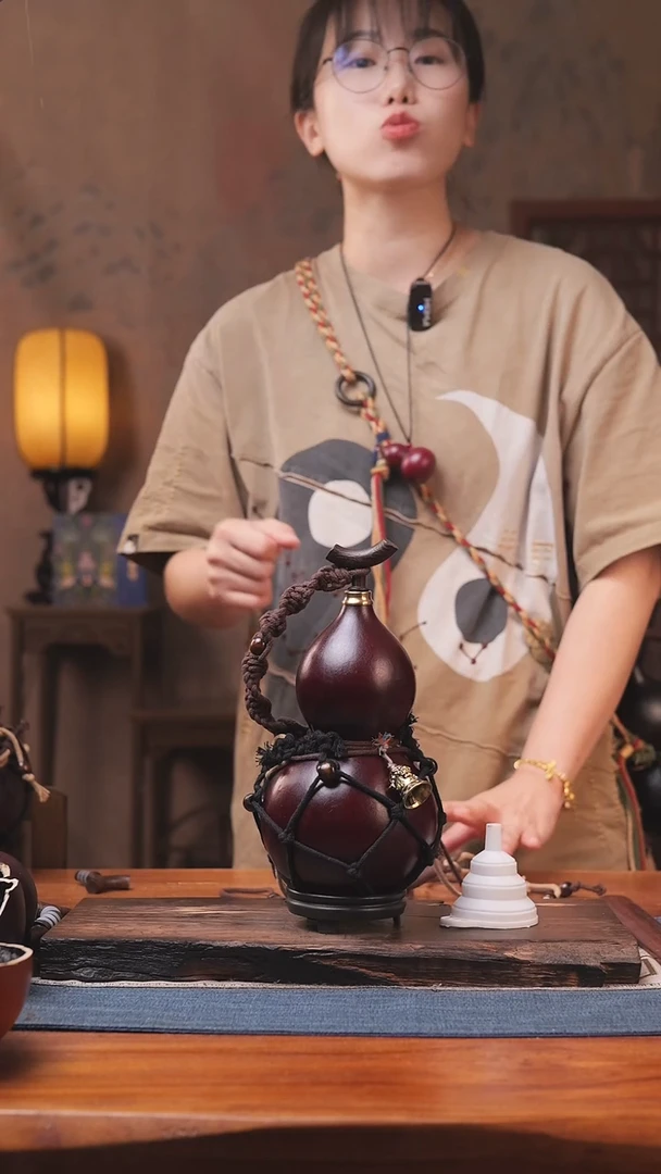 1484号链接精品大漆葫芦防腐防渗装水茶酒