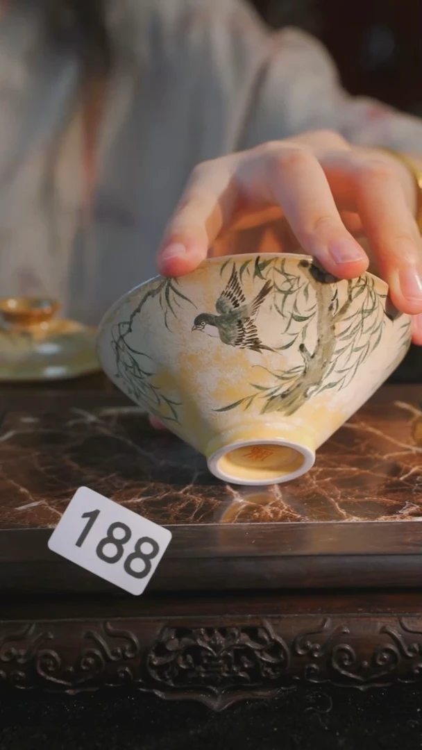 杯子等烟雨陶瓷手作主人杯188