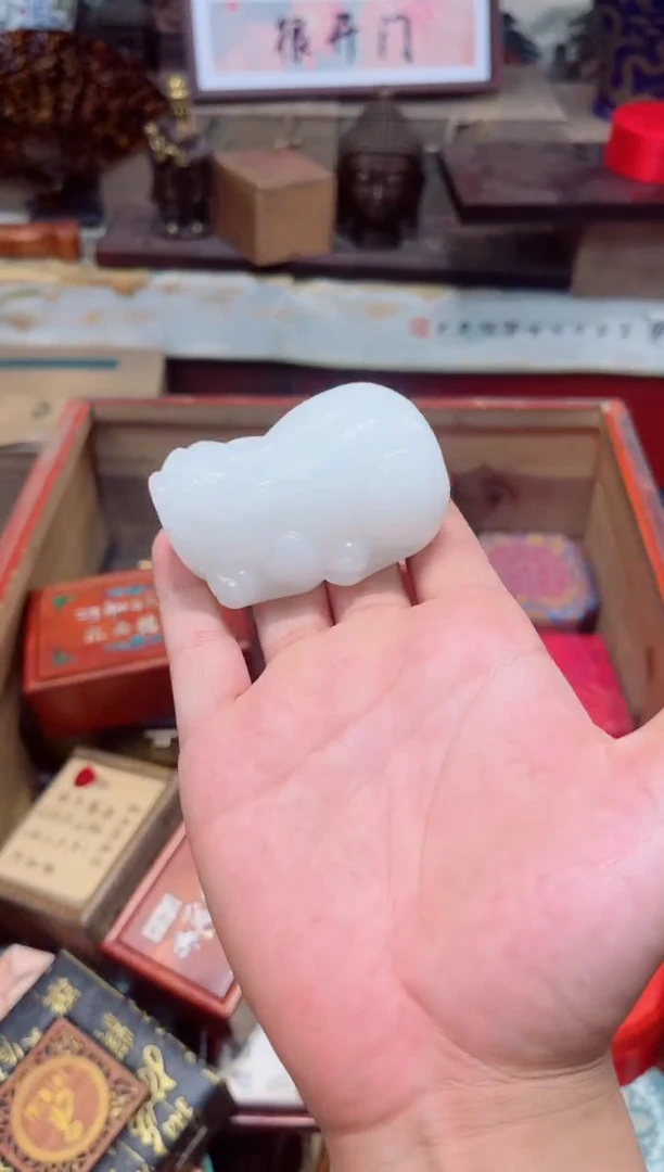 和田玉未镶嵌挂件C瑞哥专属高端精品85