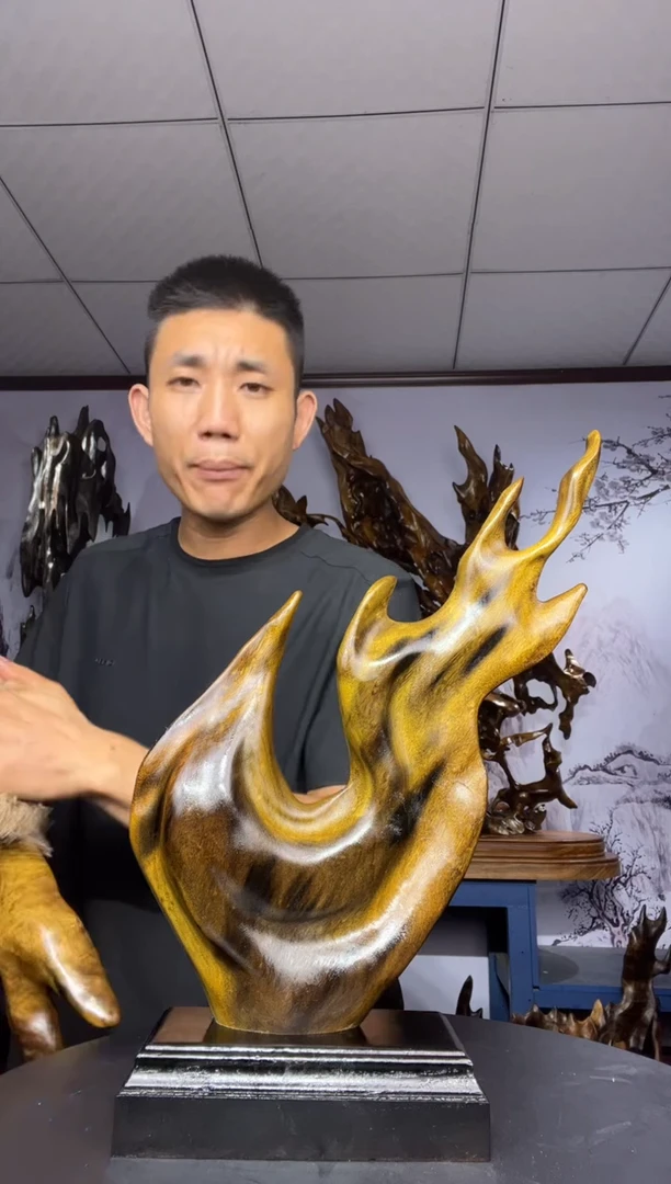 金丝楠木雕款用****3金丝楠木工艺品摆件