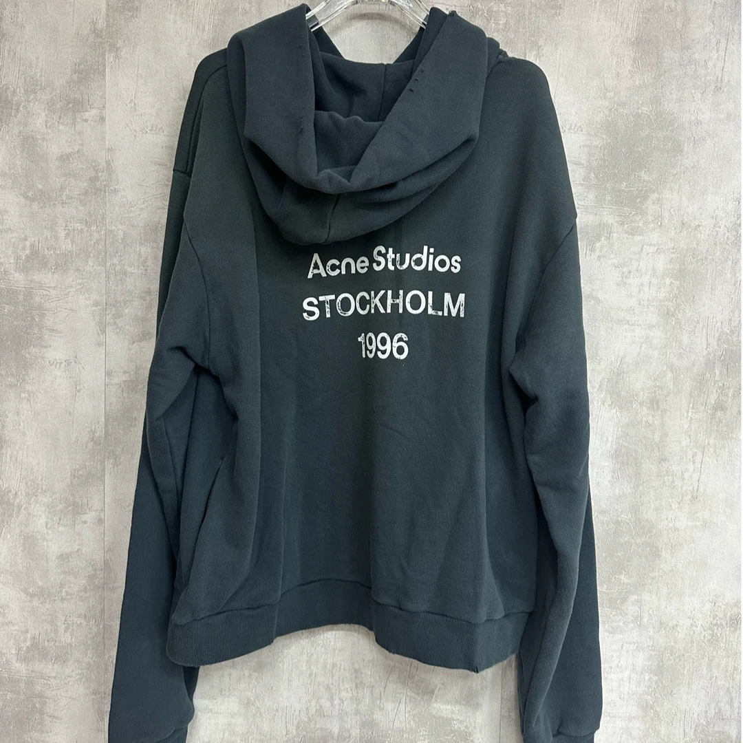 114 Acne Studios 1996黑色连帽卫衣 S-XL码 全新