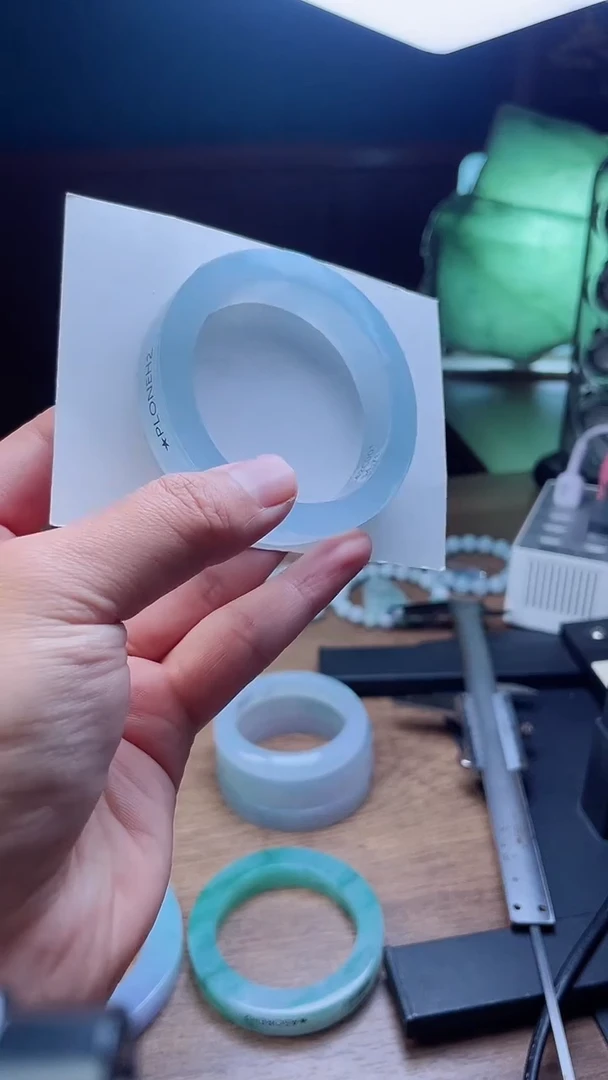 定制翡翠手镯未镶嵌没****别定制