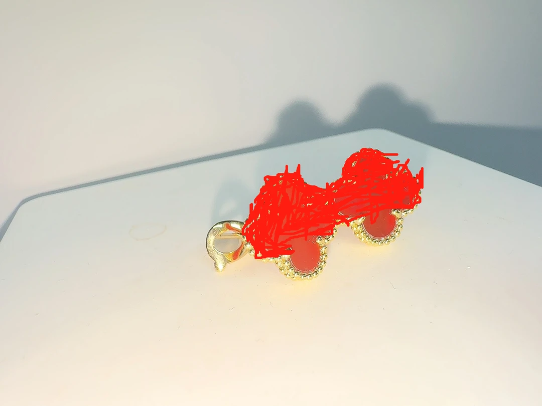 水贝迪迪五花耳钉