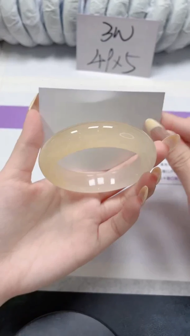 石英质玉手镯未镶嵌187-57.9黄龙