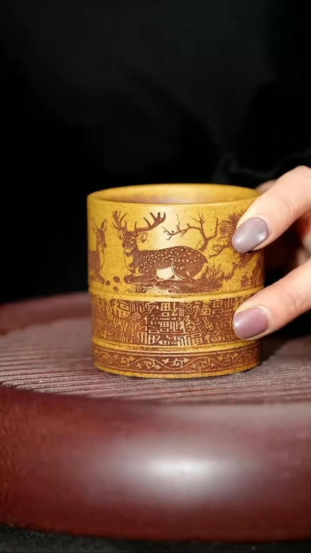 茶杯紫砂高端紫砂茶具福利放漏