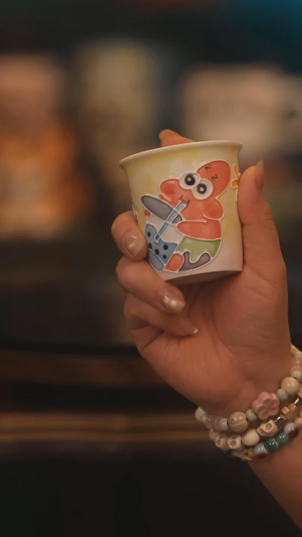 【闪购商品】摆件景德镇釉下彩绘设计师款式陶瓷