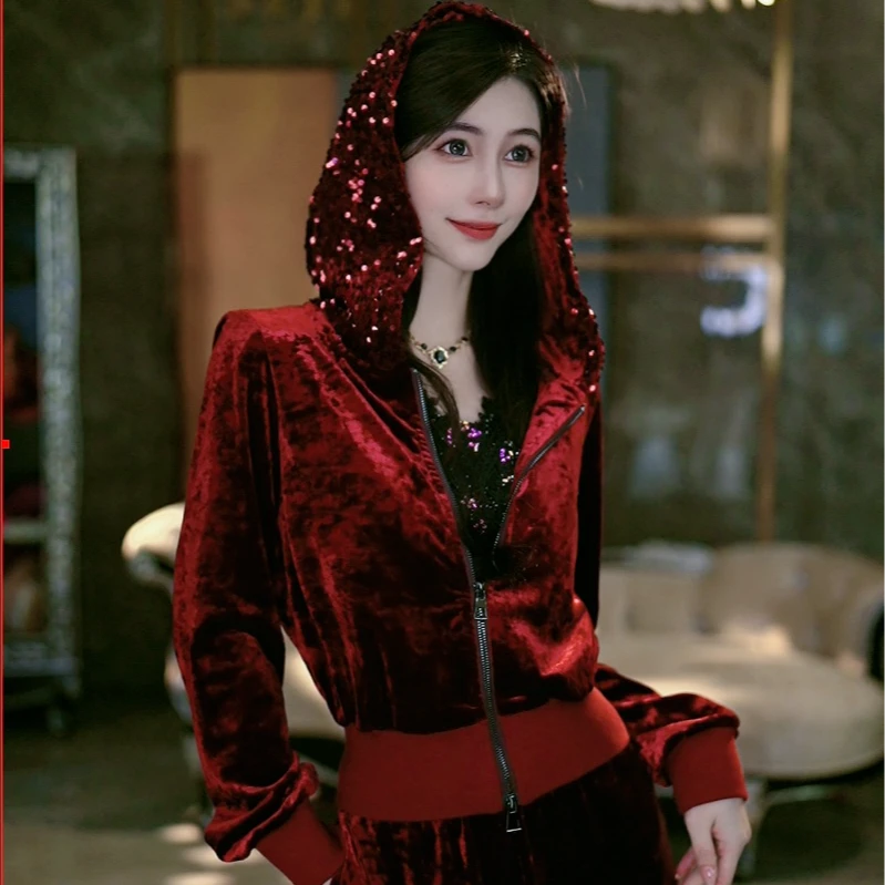 SEJI/瑟纪8.23【希腊古堡】法式气质休闲时尚运动套装