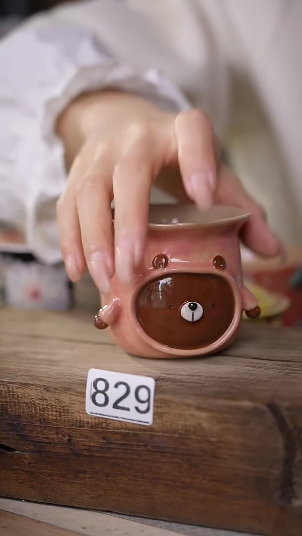 【闪购商品】瓷片手绘·杯/设计师 xudu 款