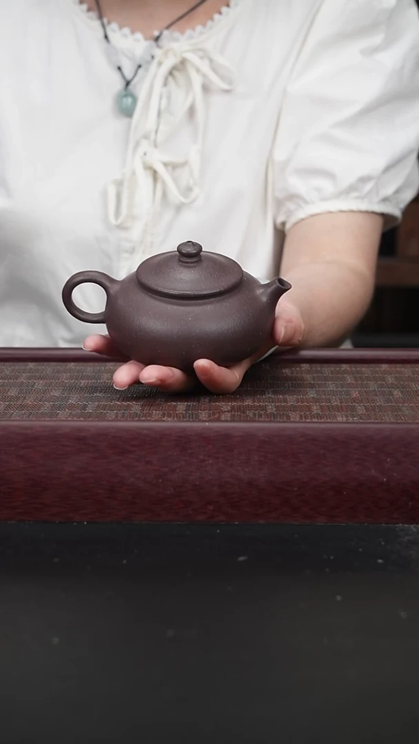 茶壶紫砂CZP天青 寒江