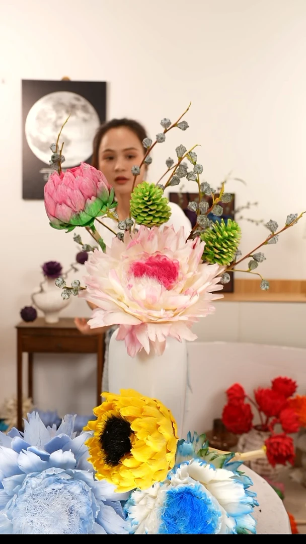 永生花 霸王花 A5