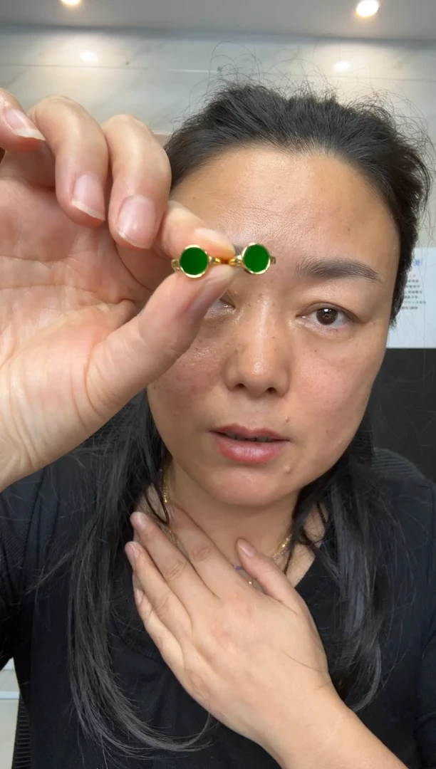 颈饰银S925镶嵌翡翠熊**乔00002491