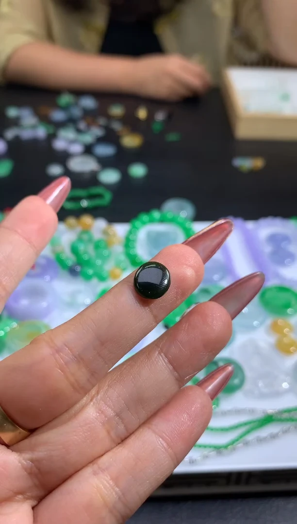 未镶嵌定制翡翠青*浅翡翠