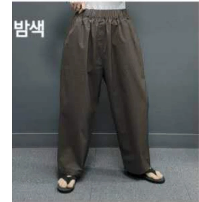 韩国正品/不支持退换/GO/松紧布裤/0513