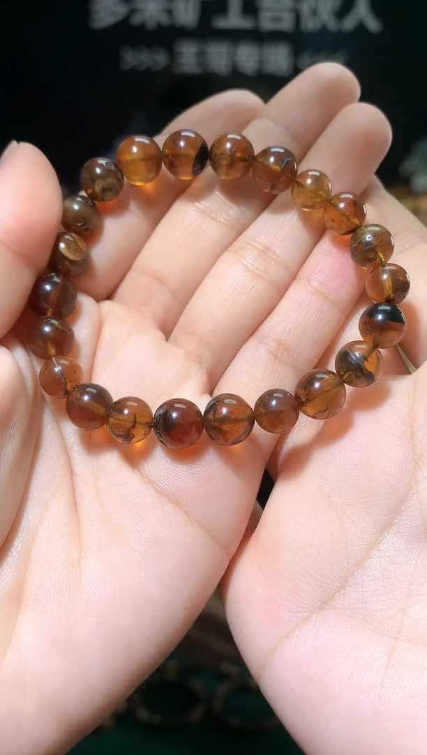 手串琥珀未镶嵌老王严选