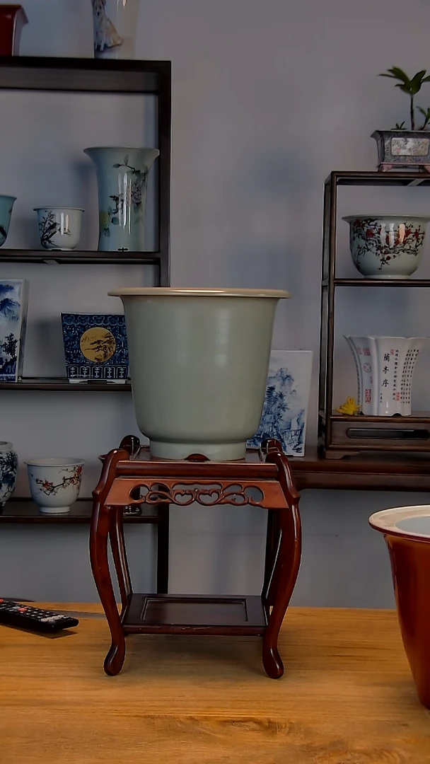 景德镇 陶瓷手工花盆