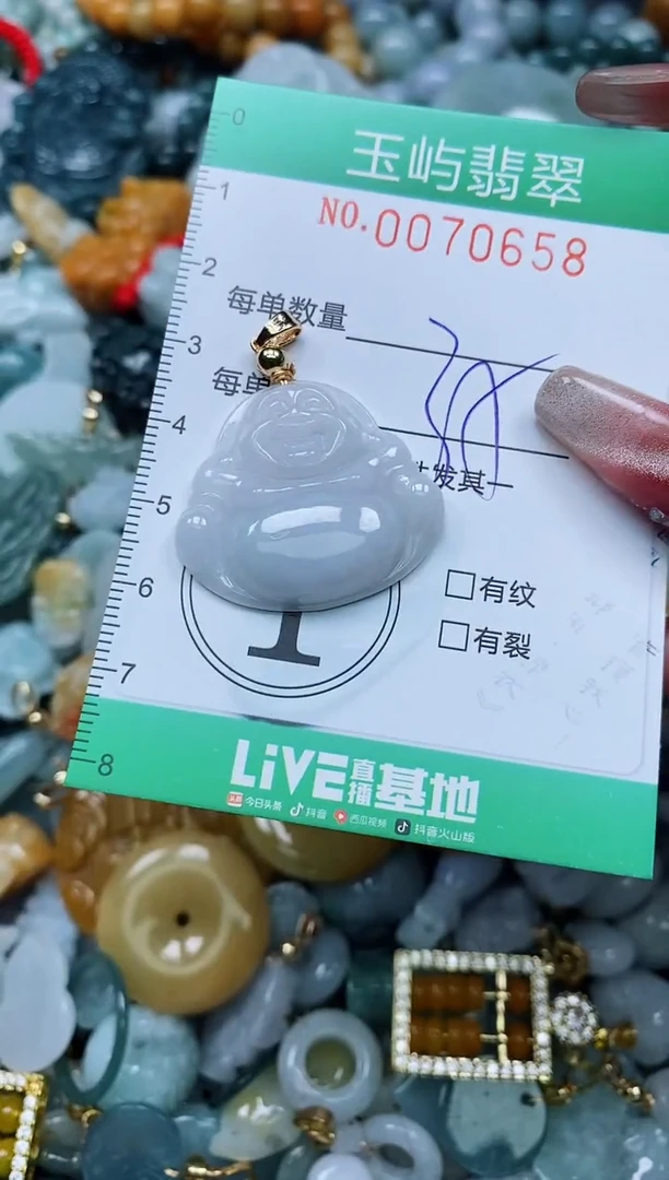 【闪购商品】翡翠颈饰未镶嵌闪购0070658