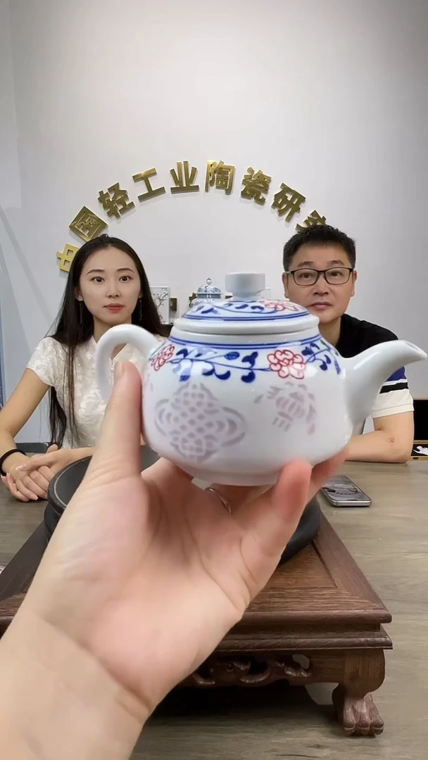 壶景德镇陶瓷手工手绘壶