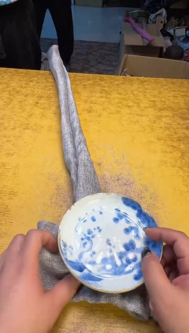 积***船瓷器瓷器瑕疵破破29