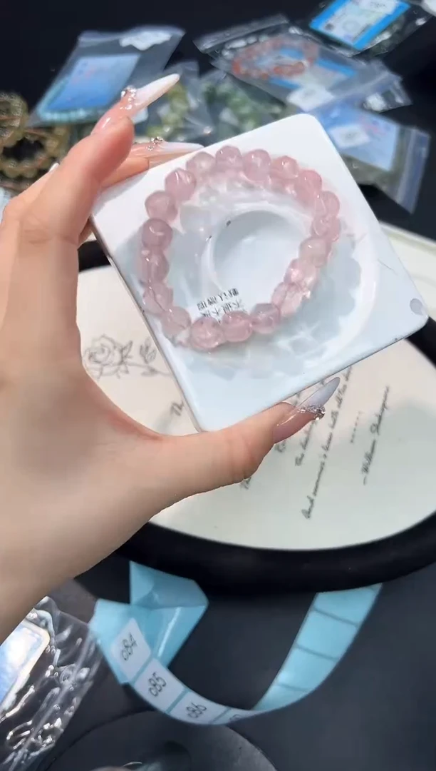 水晶手串未镶嵌84c多样性发其一【1条】默认微瑕