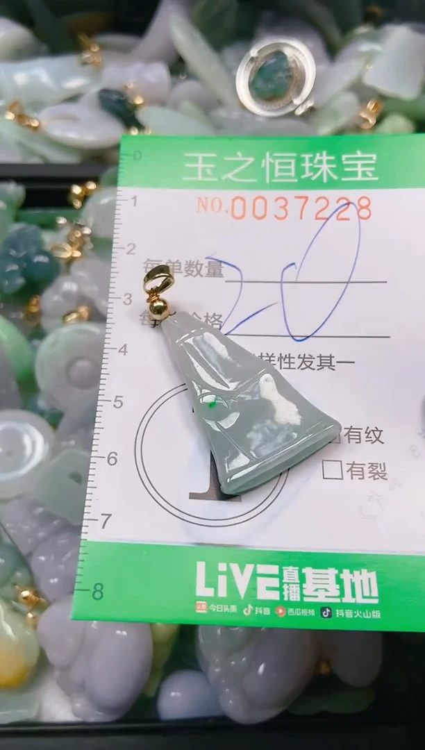 【闪购商品】翡翠颈饰未镶嵌闪购0037228